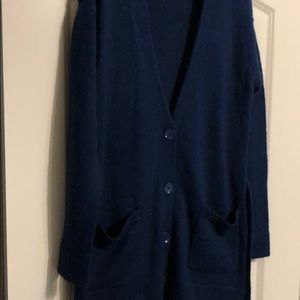 Long cardigan sweater